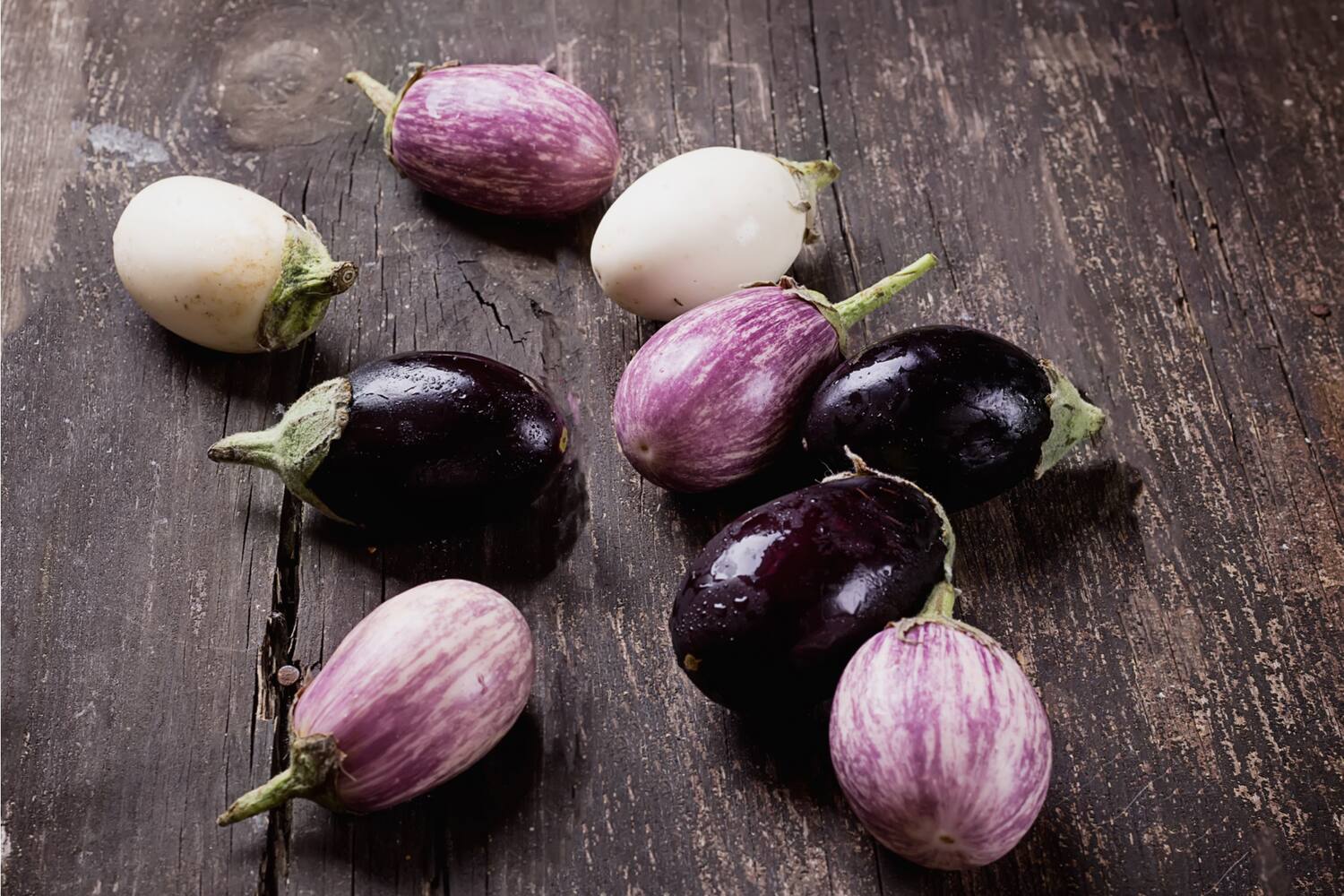 Mini aubergine 200gr stuk 3